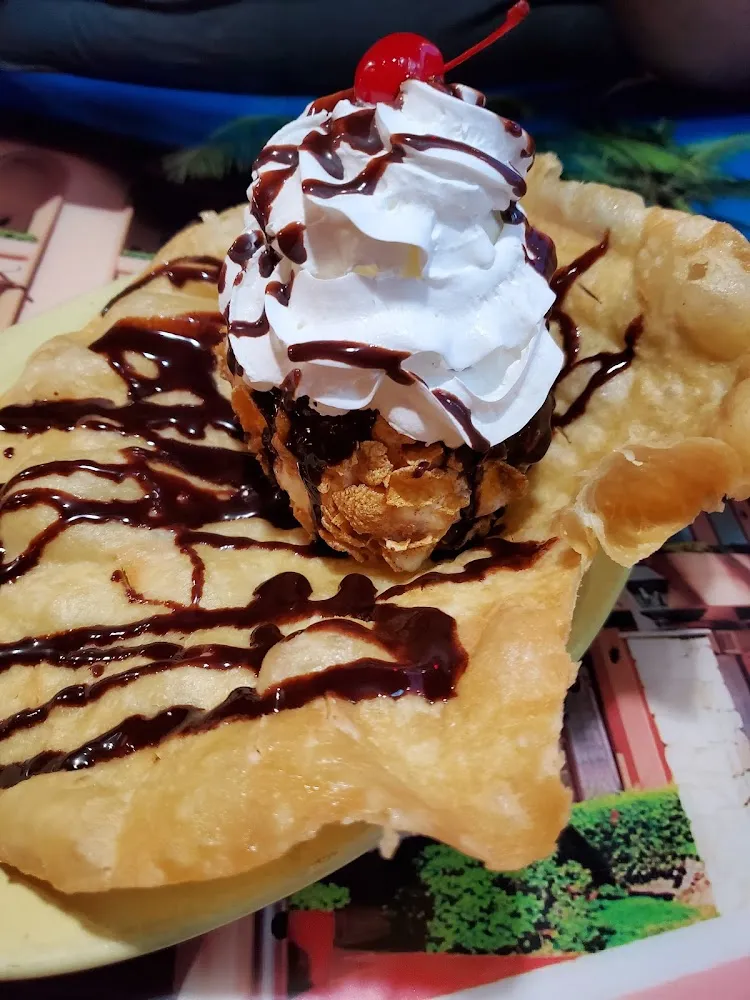 Deep-Fried Ice Cream
